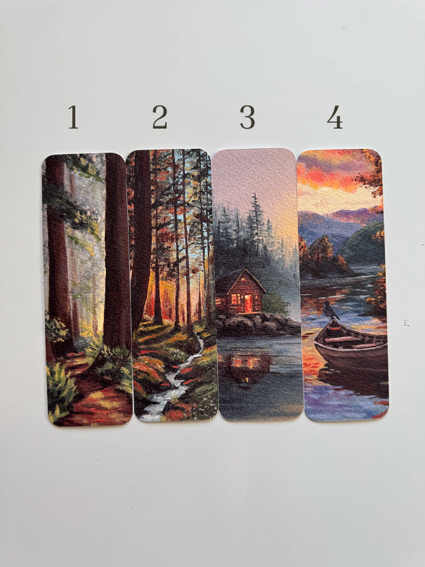 Moody #oiltober Bookmarks