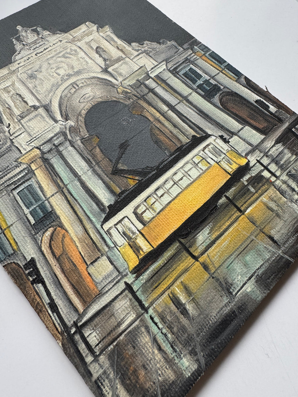 Lisbon at night, Portugal - 15x20 cm