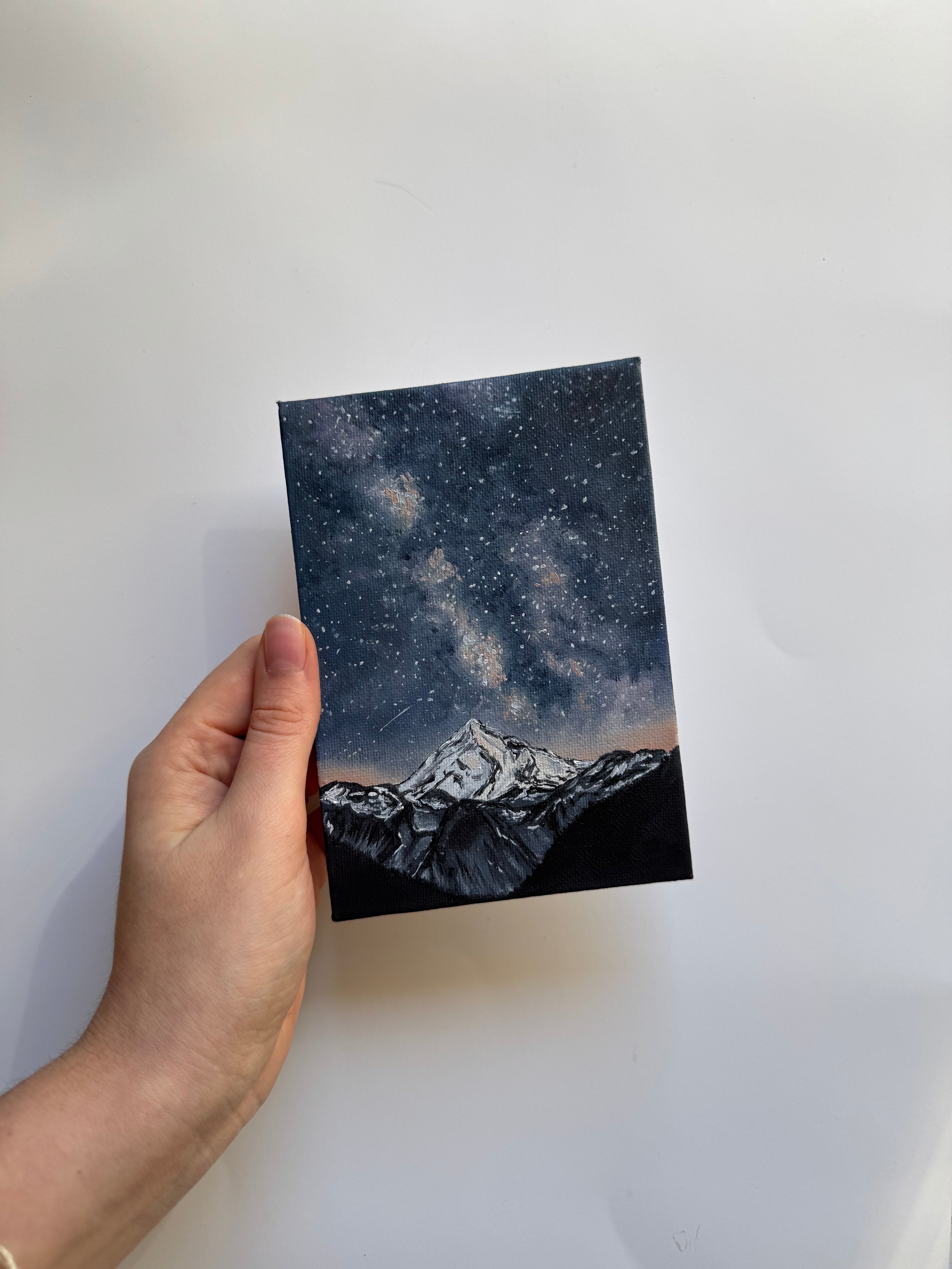 Universe #oiltober2025 Day 18 - 10x15 cm