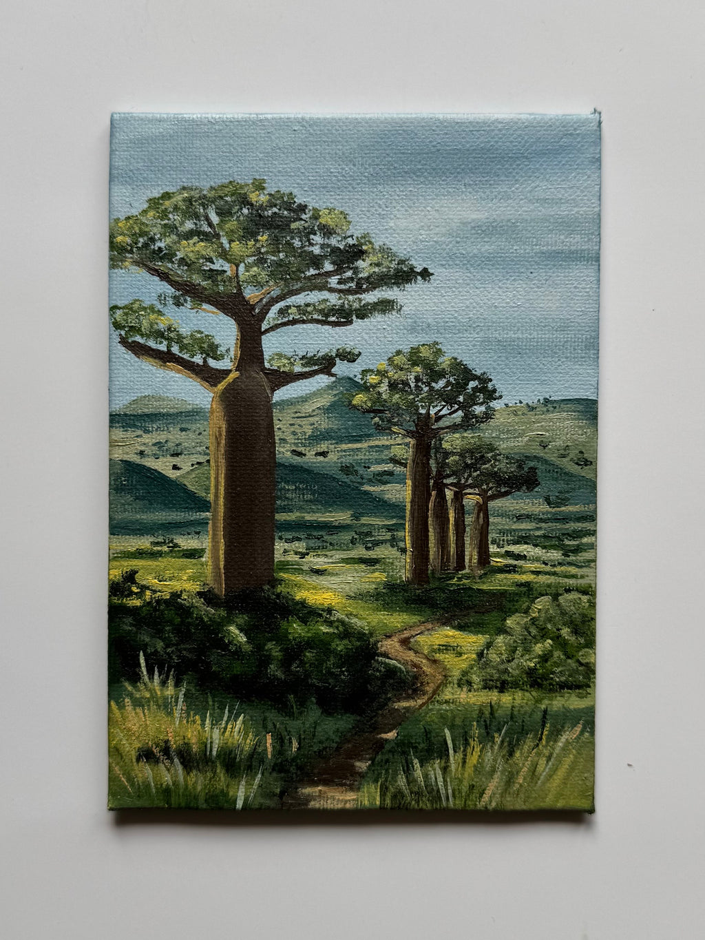 Madagascar #oiltober2025 Day 19 - 10x15 cm