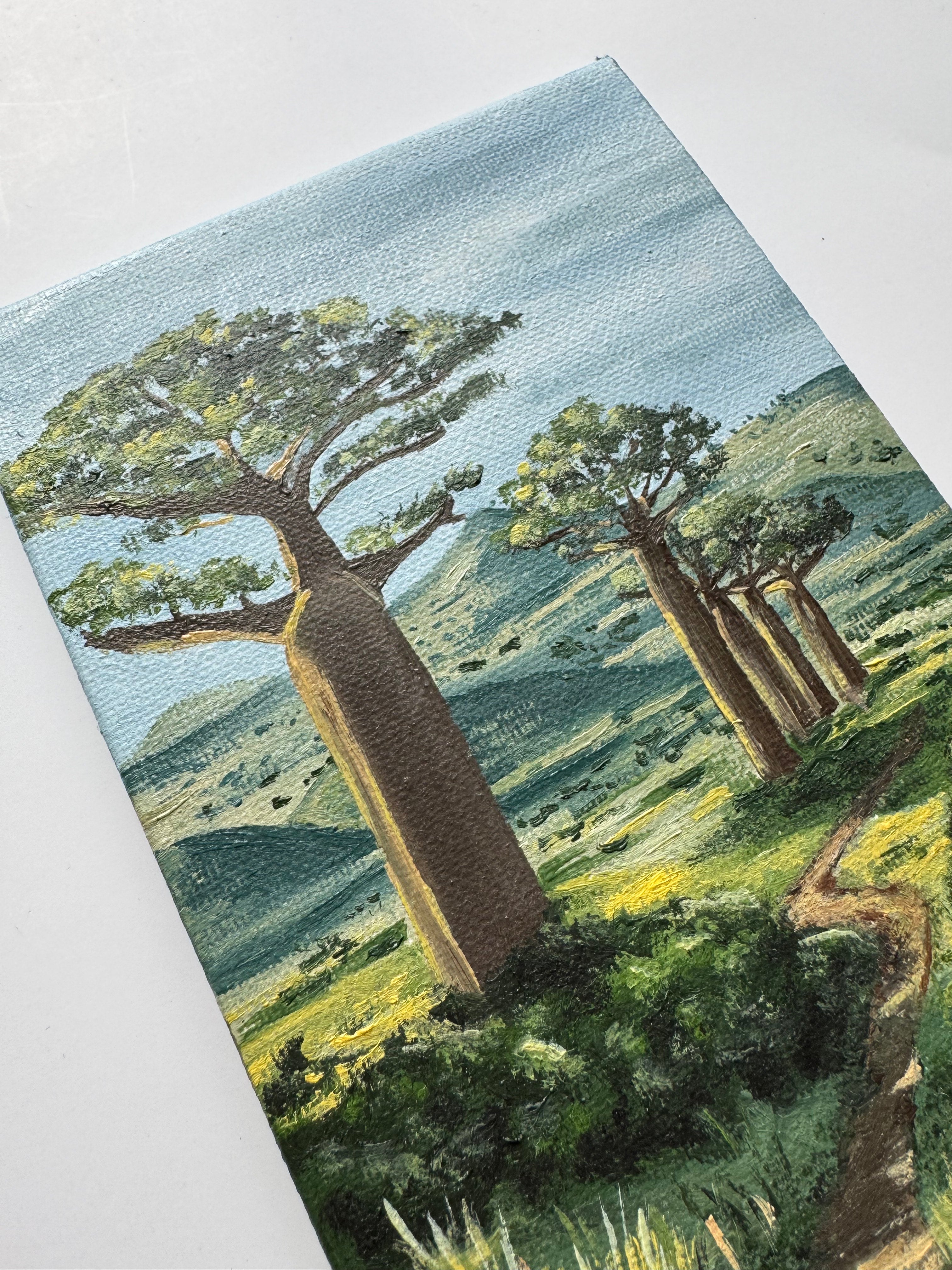 Madagascar #oiltober2025 Day 19 - 10x15 cm