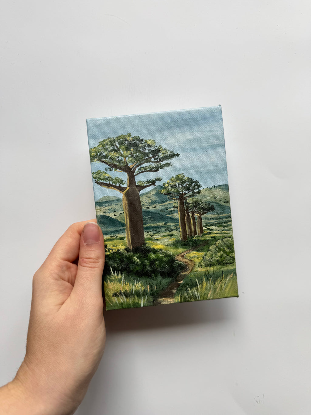 Madagascar #oiltober2025 Day 19 - 10x15 cm