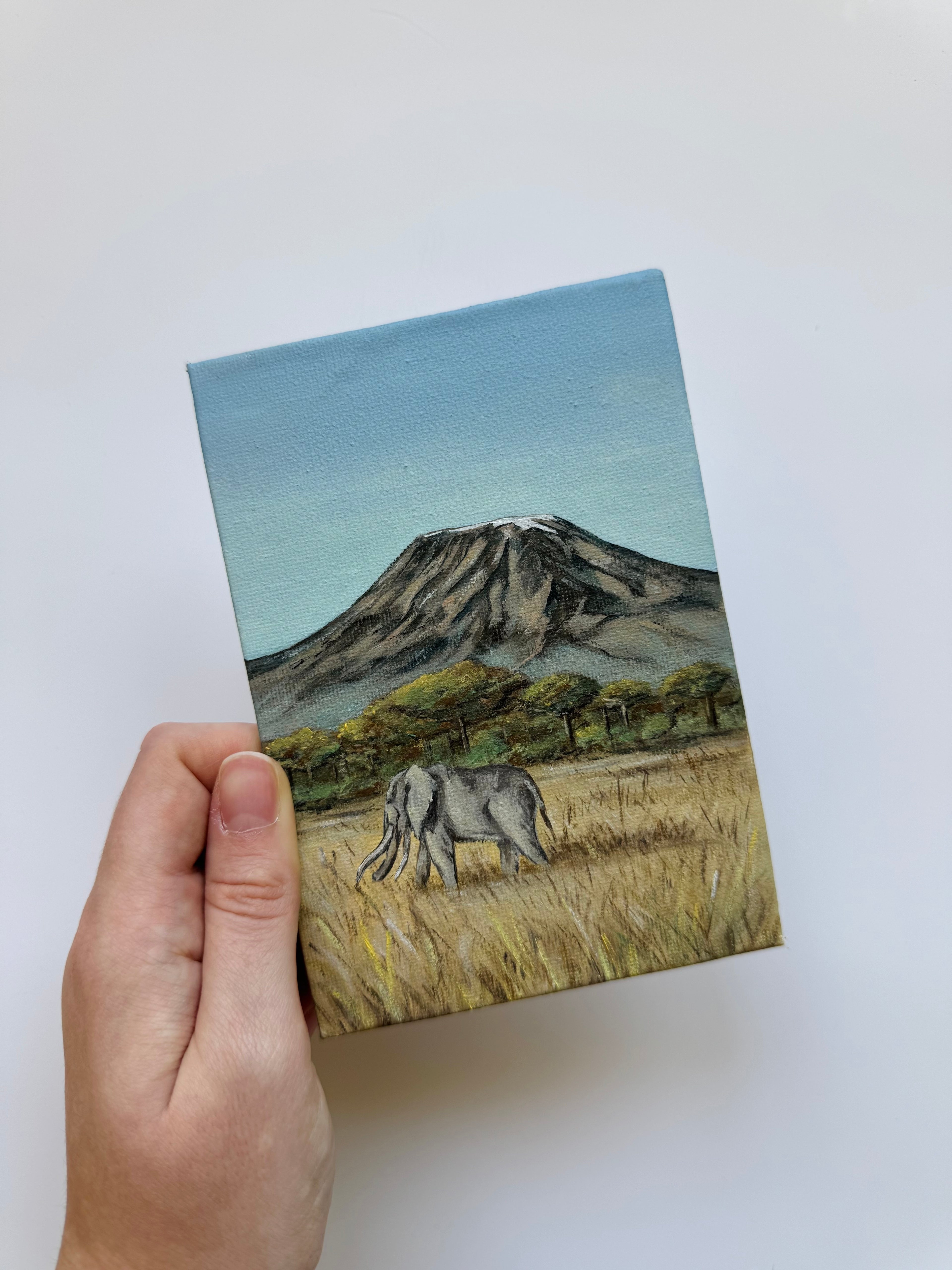 Mount Kilimanjaro, Tanzania - 10x15 cm