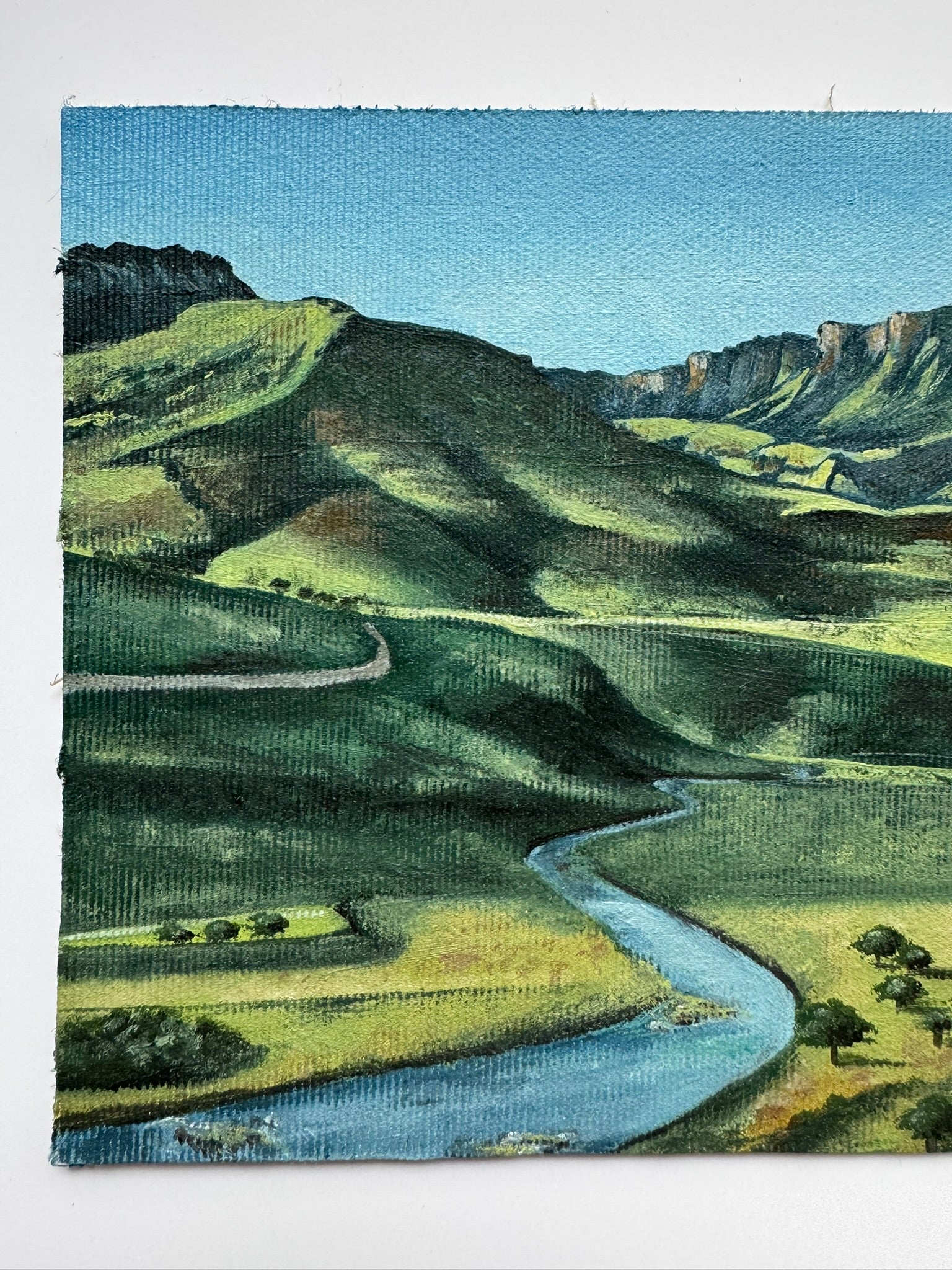 Drakensberg Landscape - 15x20 cm