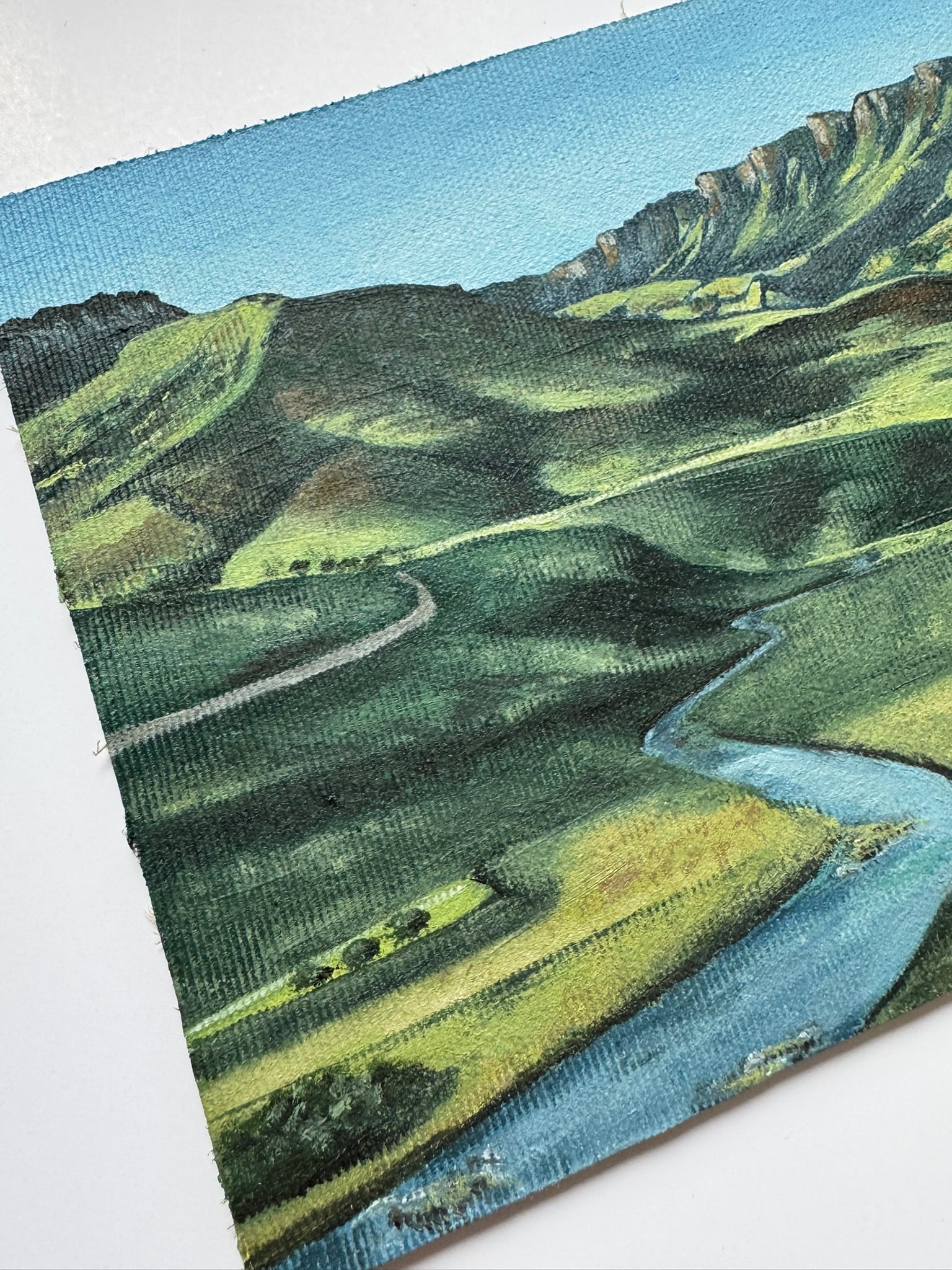 Drakensberg Landscape - 15x20 cm