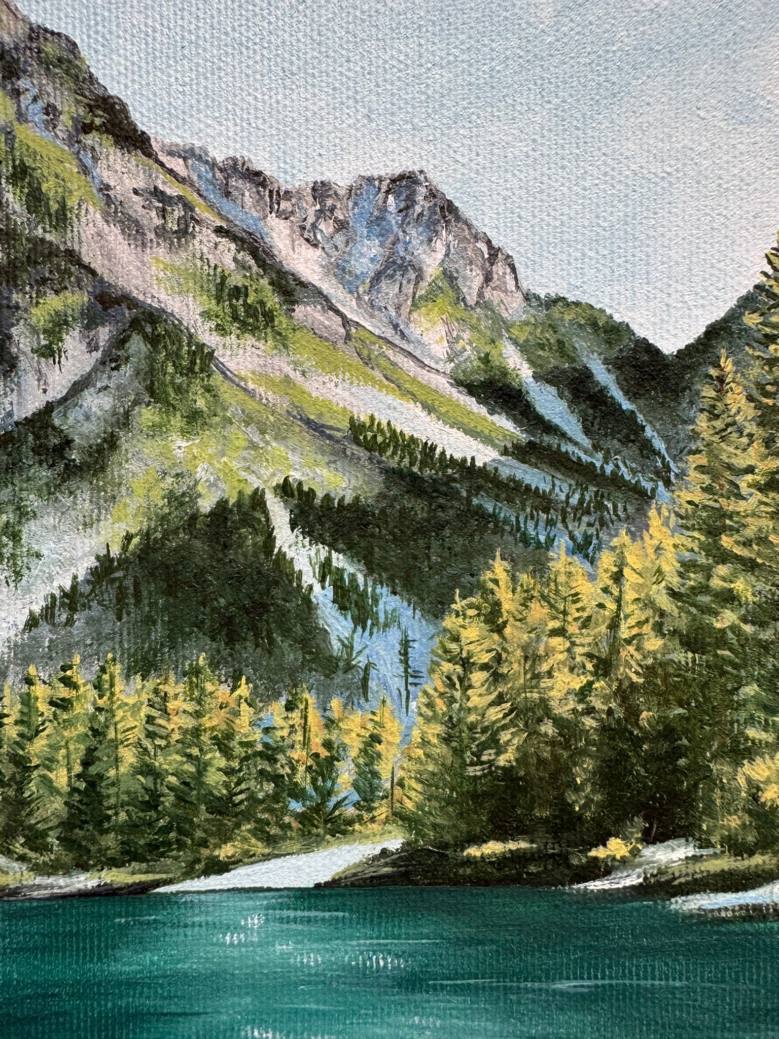 Canadian Mountains - 15x20 cm