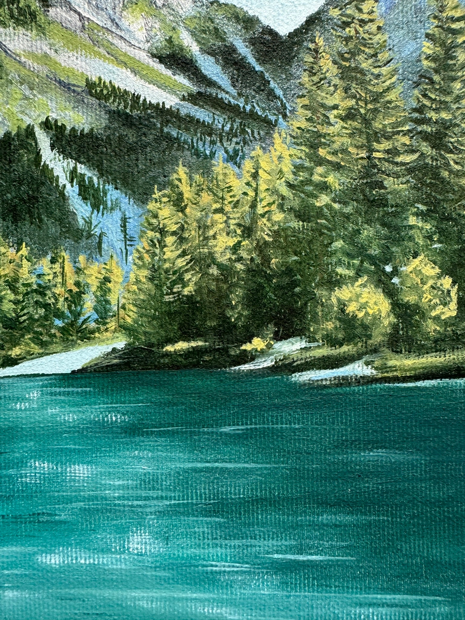 Canadian Mountains - 15x20 cm