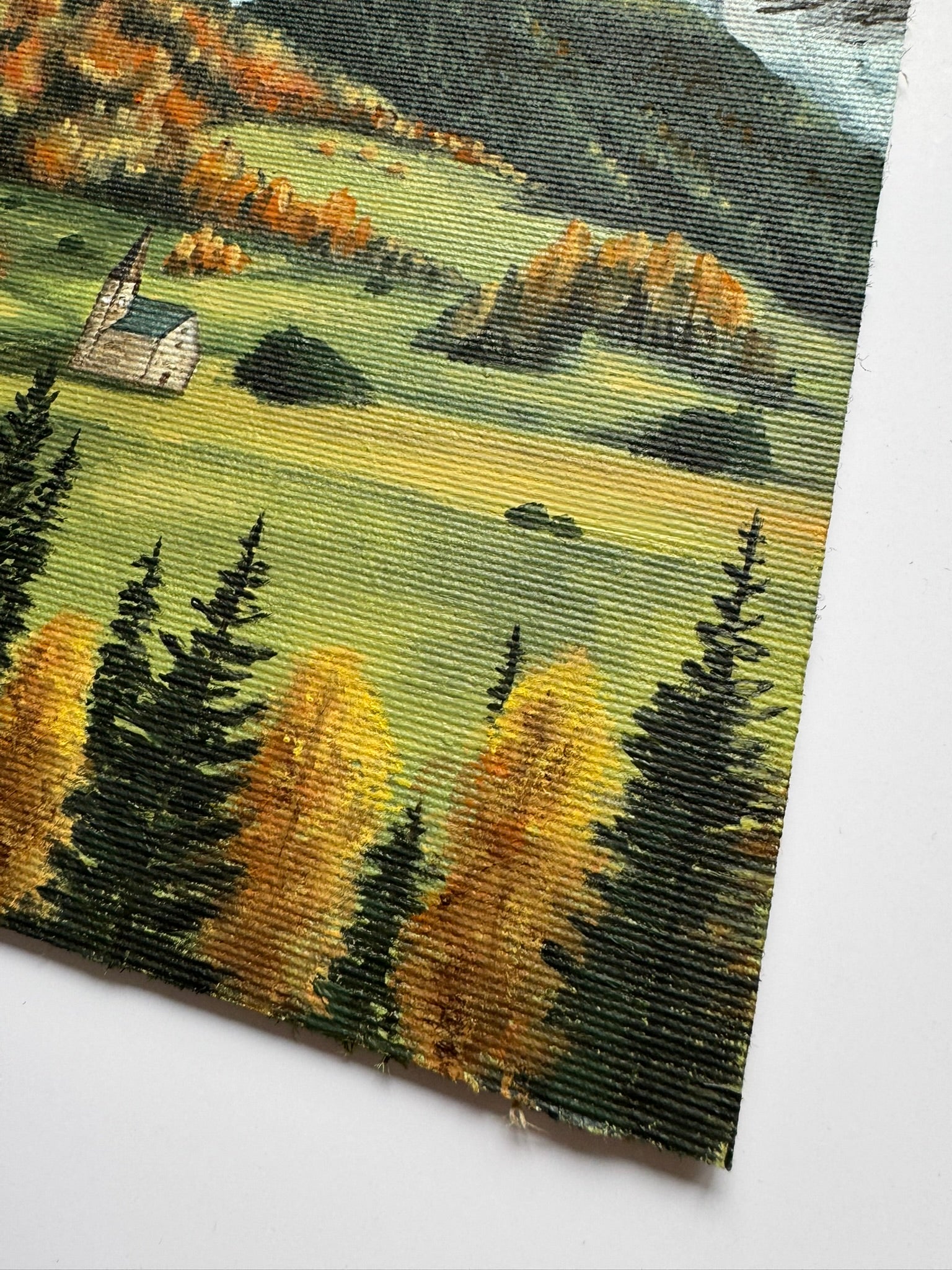 Between the Italian Mountains - 15x20 cm