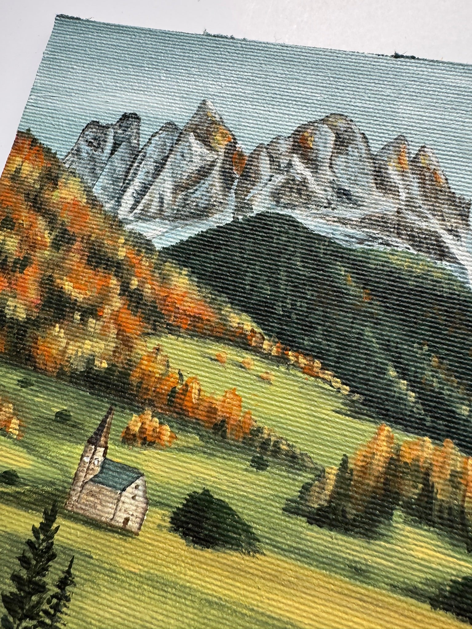 Between the Italian Mountains - 15x20 cm