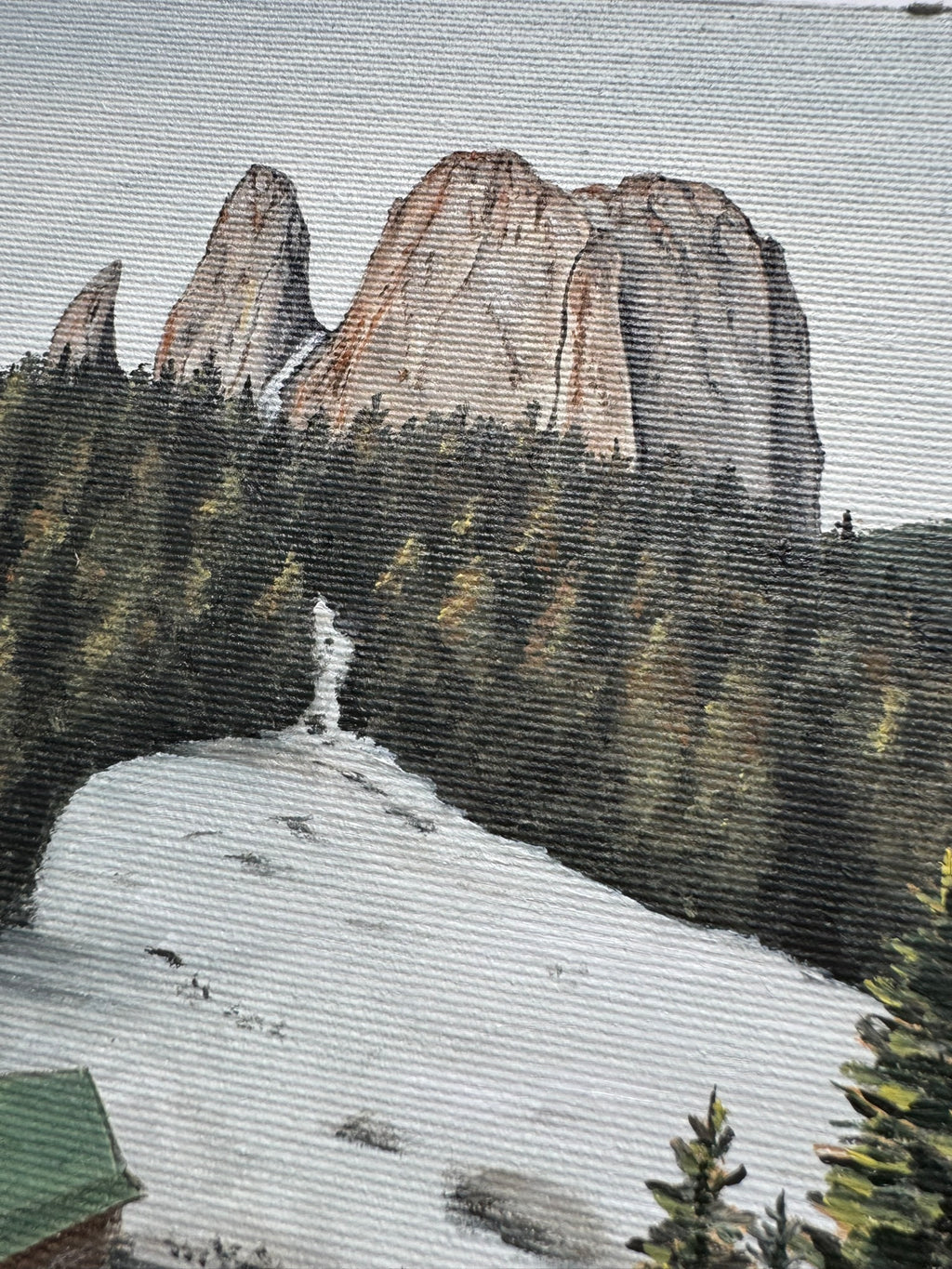 Lonely Rock, Romania - 15x20 cm