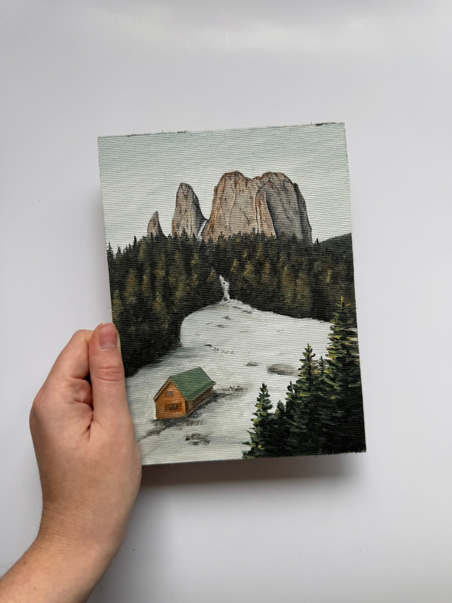 Lonely Rock, Romania - 15x20 cm