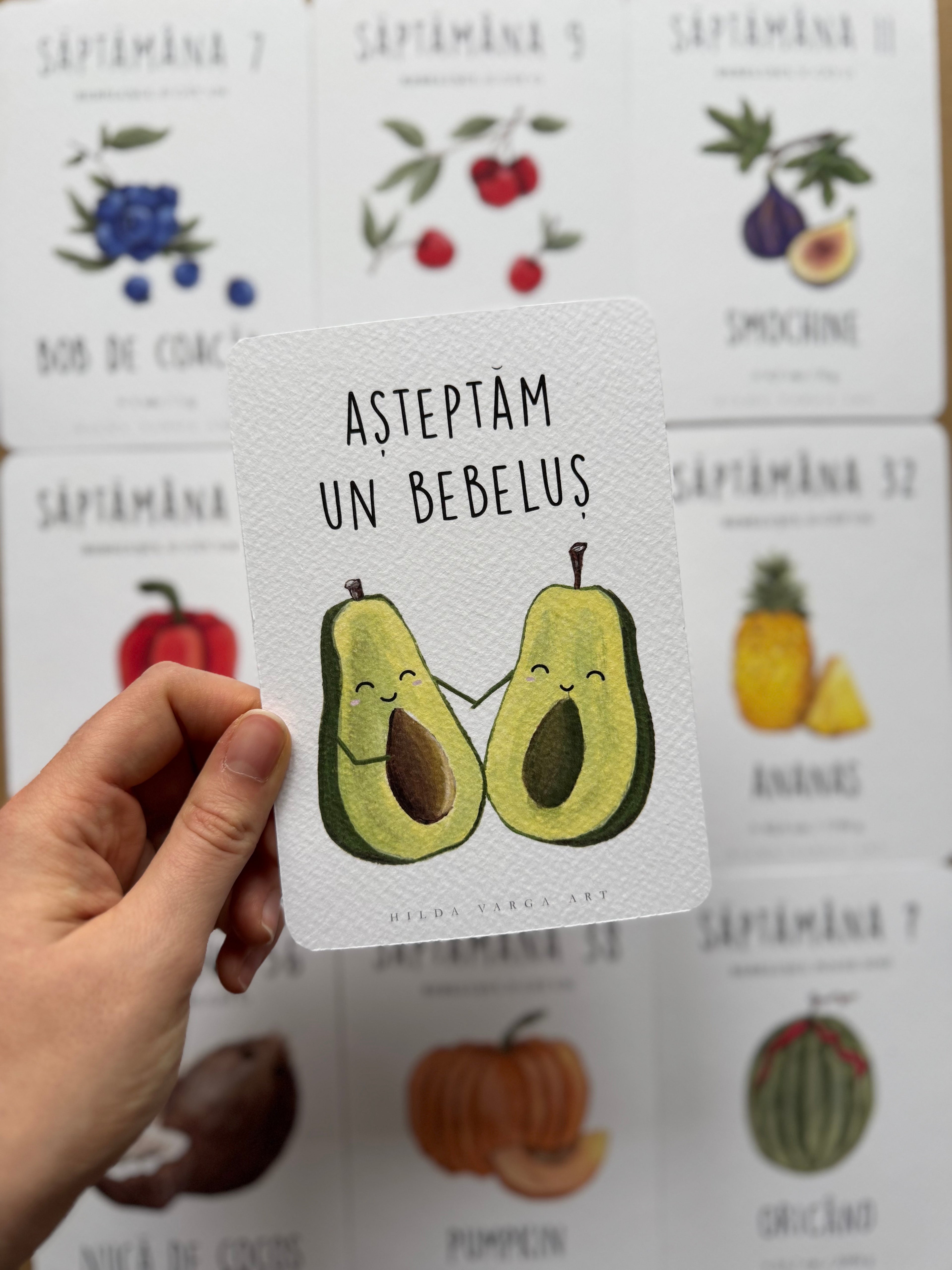 Pregnancy Milestone Cards (36 cards)