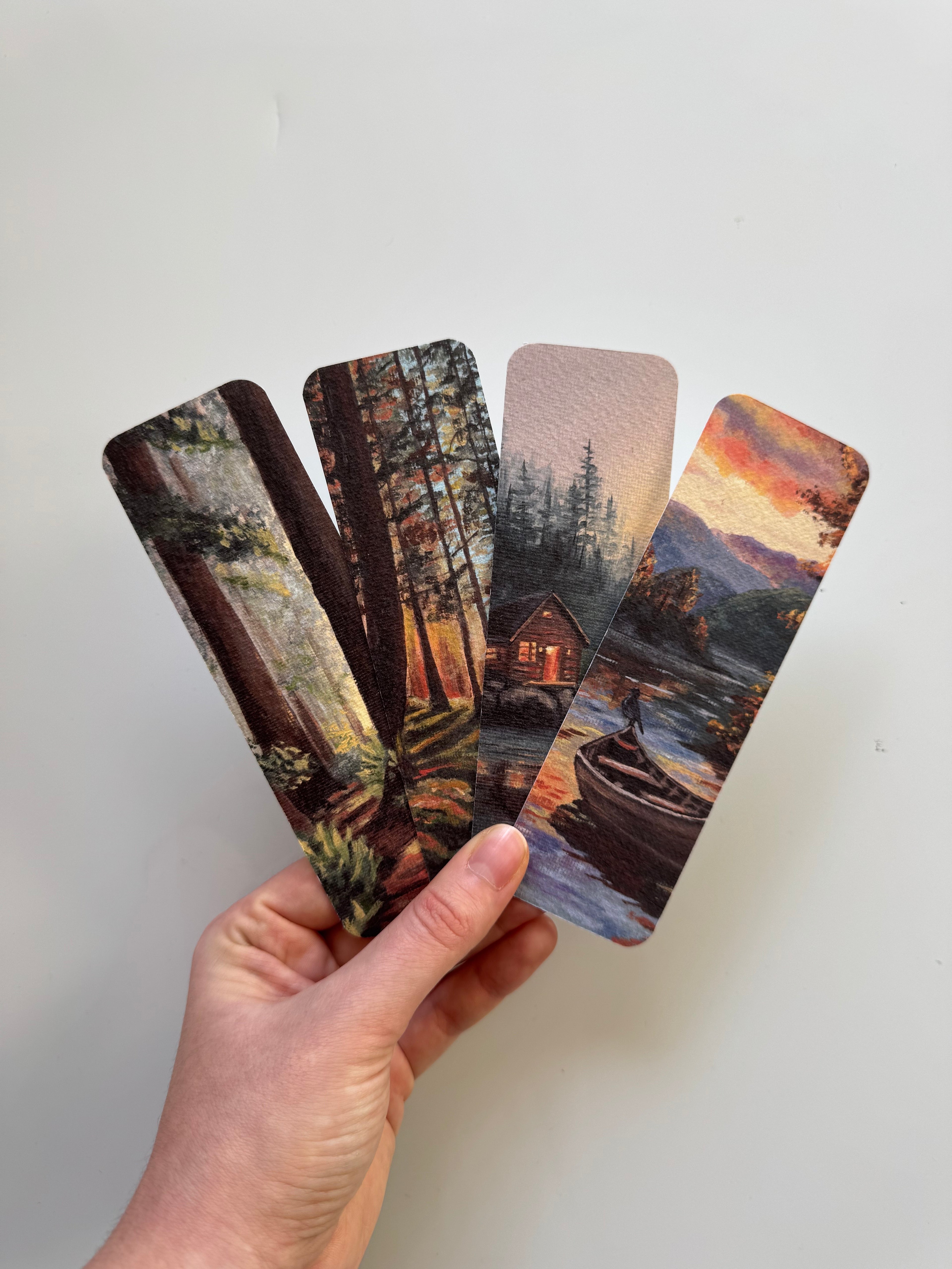 Moody #oiltober Bookmarks