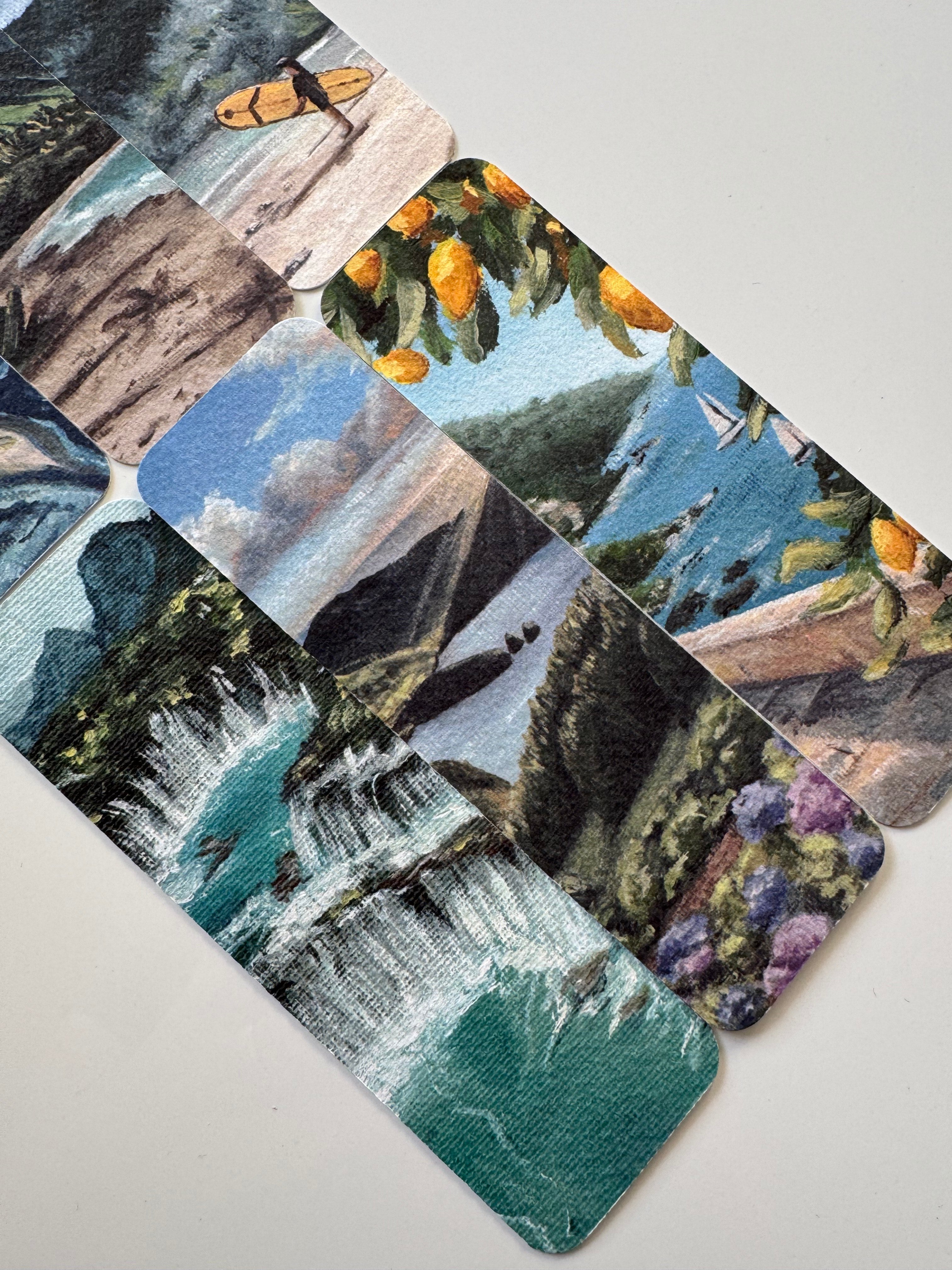 Tropical #oiltober Bookmarks