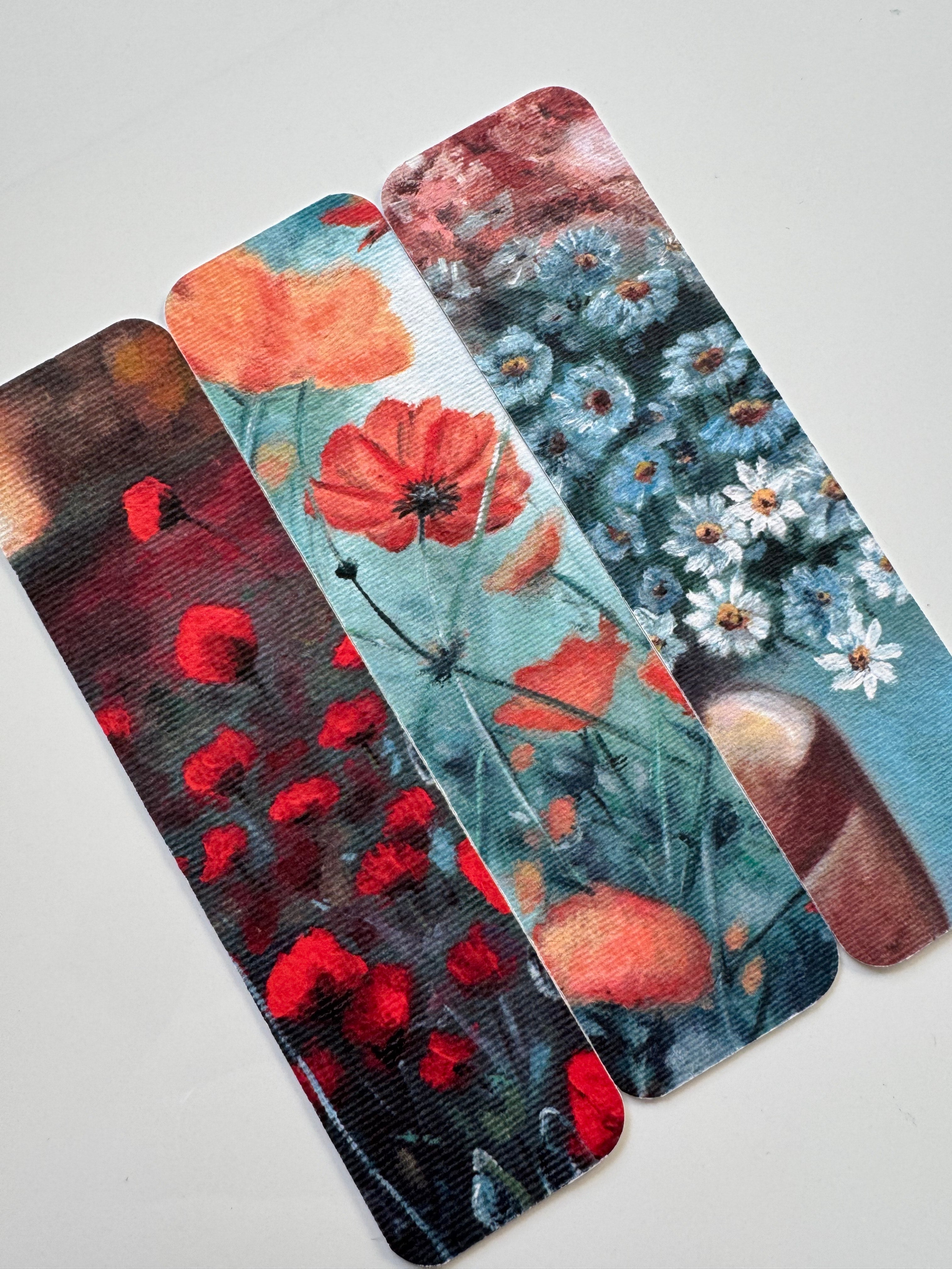 Floral Bookmarks