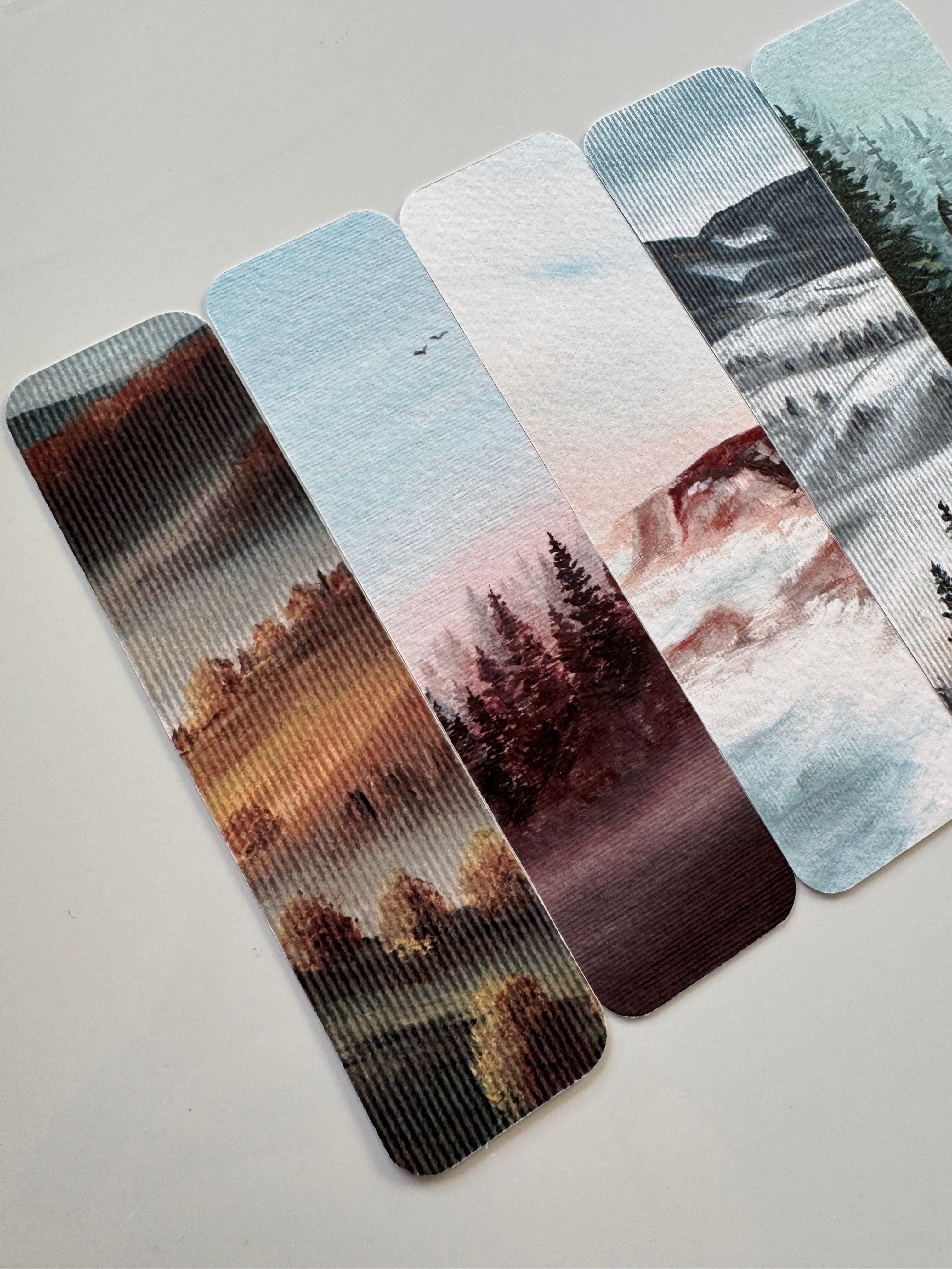 Misty Landscape Bookmarks