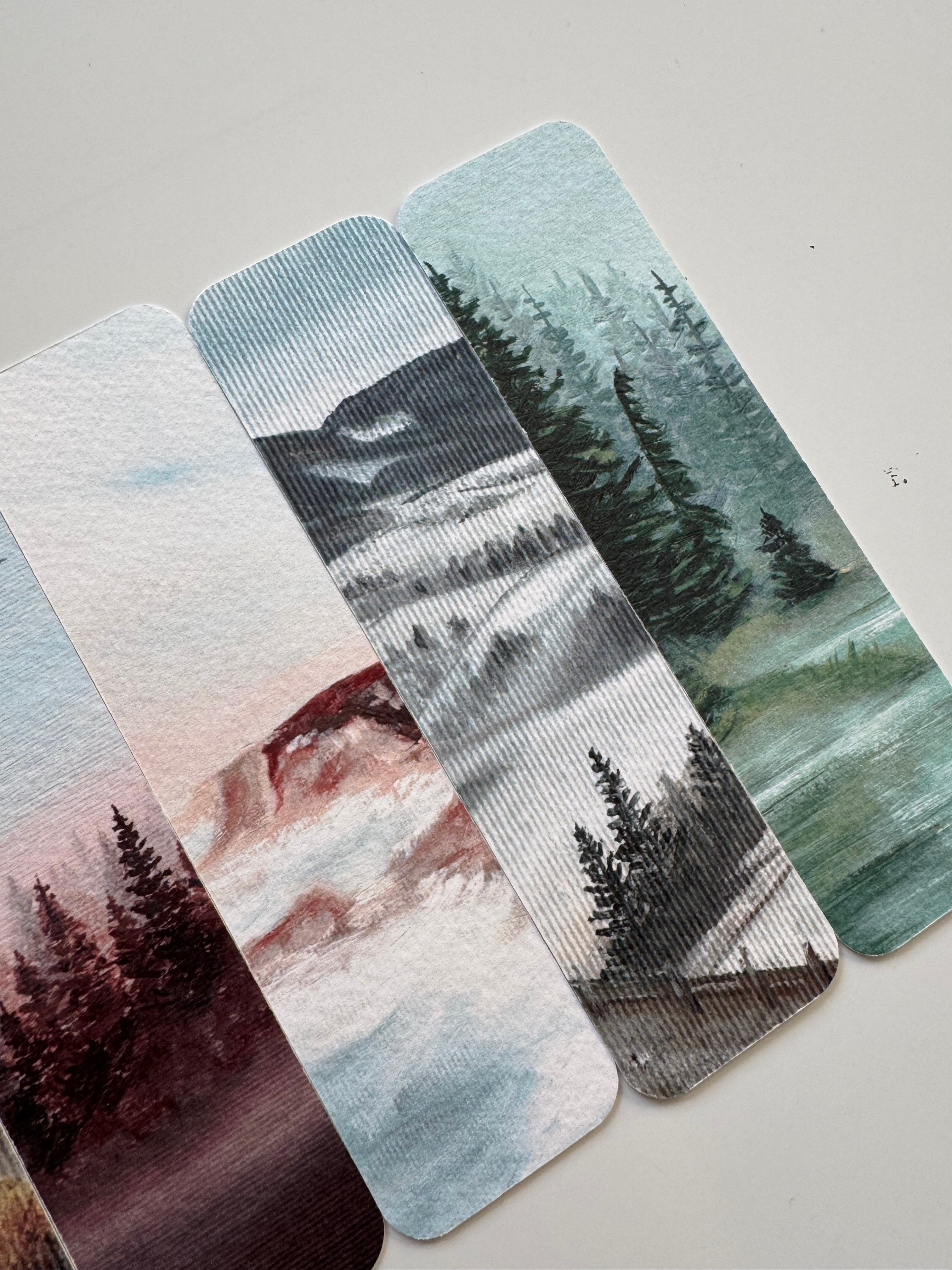 Misty Landscape Bookmarks
